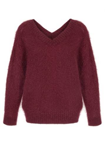 SWETER SUZI CLARET BAD ICON R.ONE SIZE