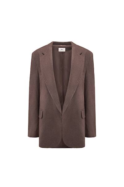 MARYNARKA MADRYT WOOL BROWN BUNNY THE STAR R.ONE SIZE