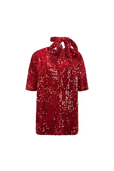 BLUZKA BELEM RED SHINE BUNNY THE STAR R.ONE SIZE