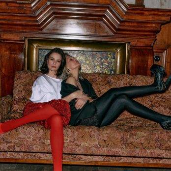 SPÓDNICA BELEM RED SHINE BUNNY THE STAR R.ONE SIZE