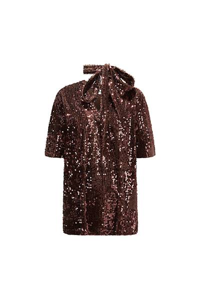 BLUZKA BELEM BROWN SHINE BUNNY THE STAR R.ONE SIZE