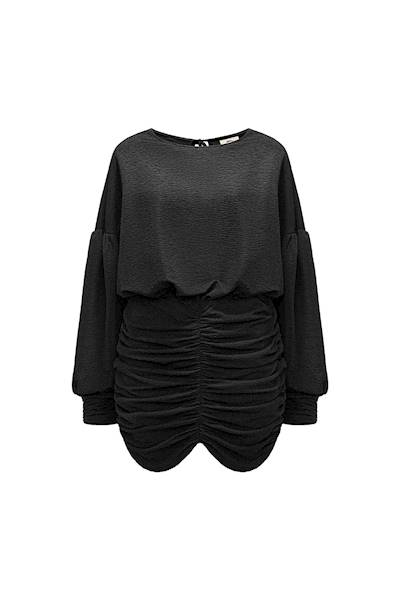 SUKIENKA DIAMONA BLACK BUNNY THE STAR R.ONE SIZE 