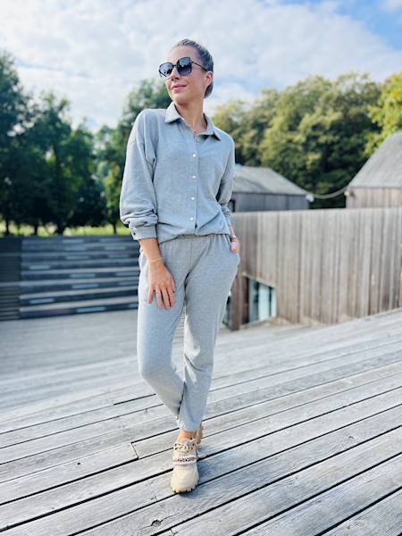 KOMPLET CHIC GREY MOELLE R.ONE SIZE