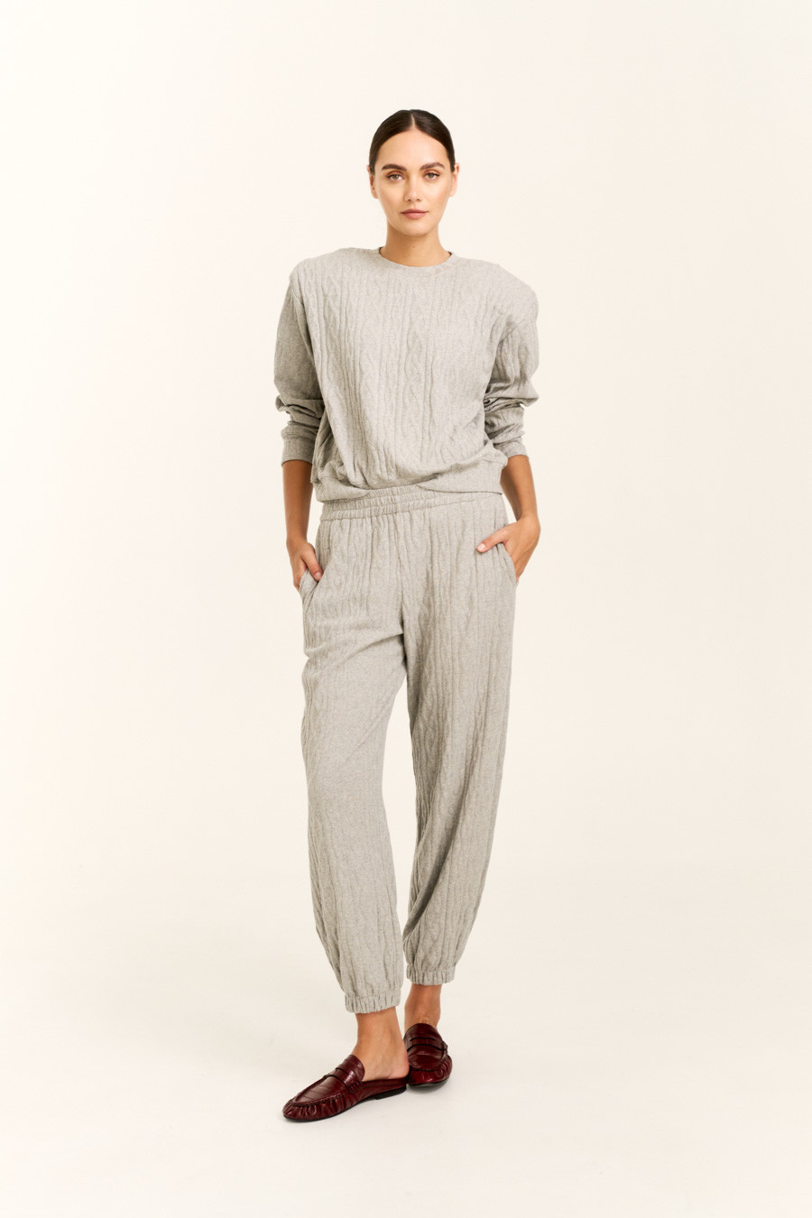 BLUZA SALERNO GREY BUNNY THE STAR R.ONE SIZE