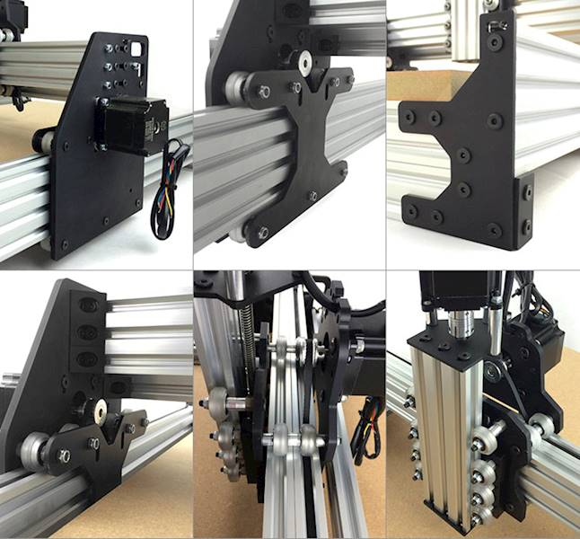 Frezarka  OX CNC 1000x1000 OpenBuilds - Pasek - KIT