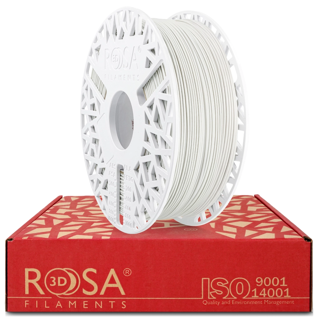 Rosa3D PET-G + 30GF White 1,75mm 1kg