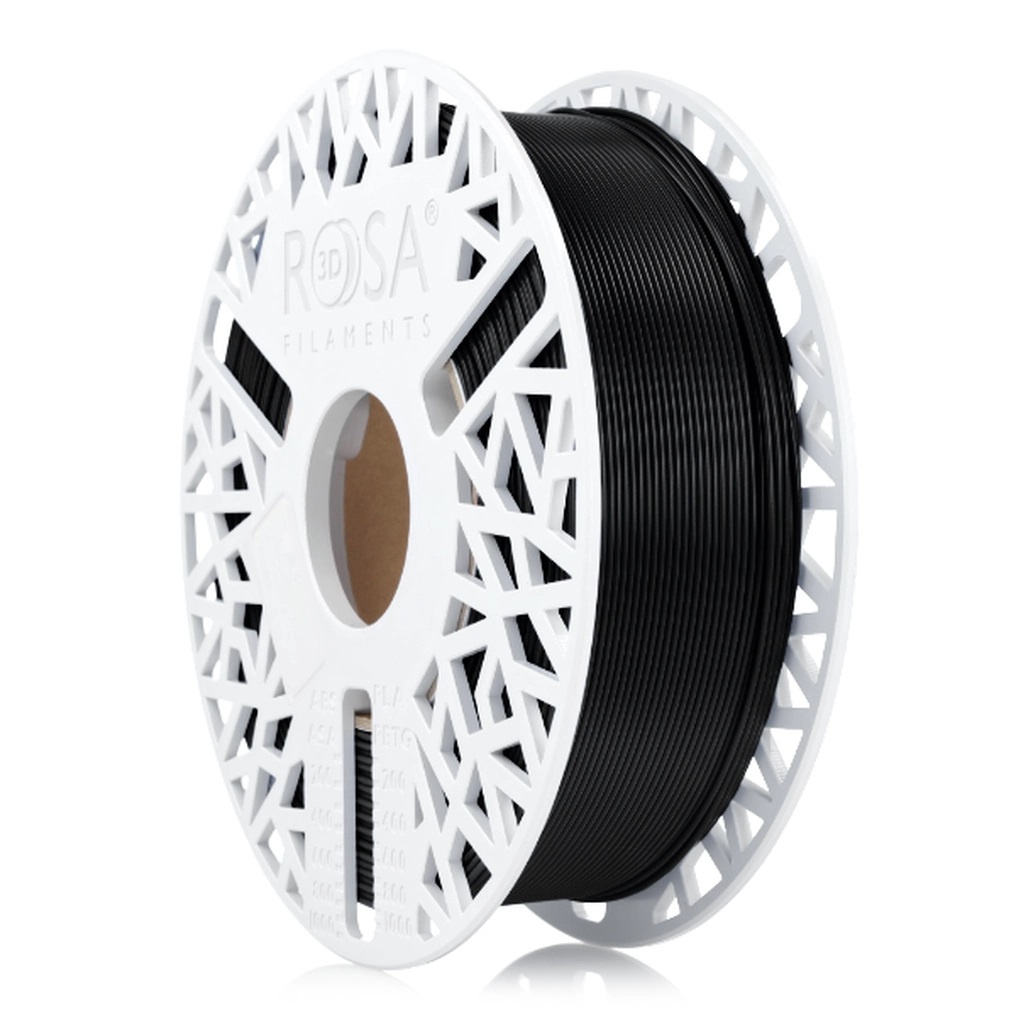Rosa3D PETG True Matt Deep Black 1,75mm 1kg