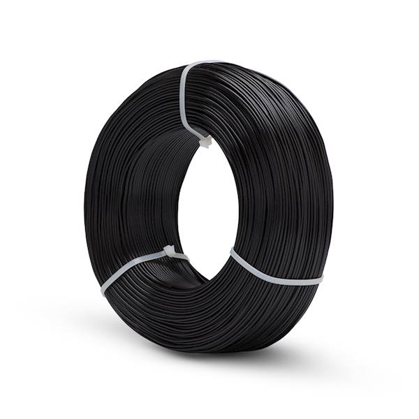 Filament Fiberlogy Refill Easy PLA Black Czarny 1,75 mm 0,85 kg