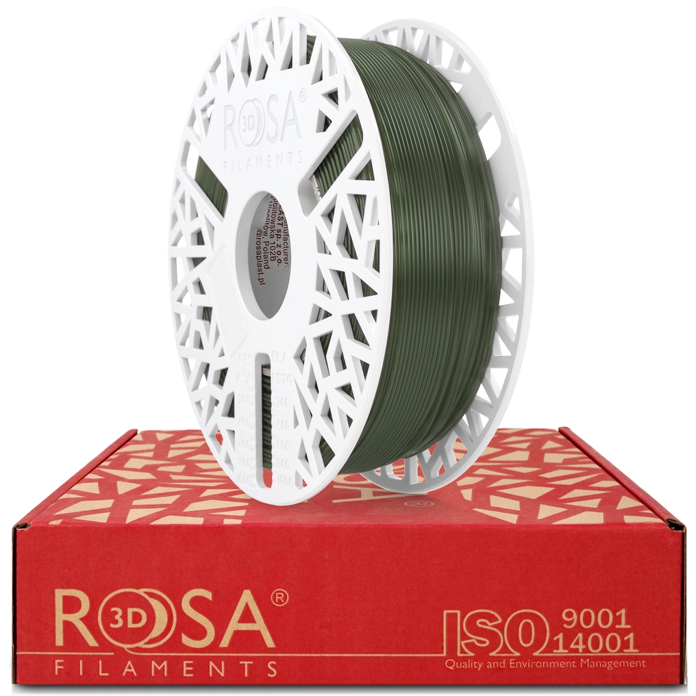 Rosa3D PET-G Standard HS Army Green 1,75mm 1kg