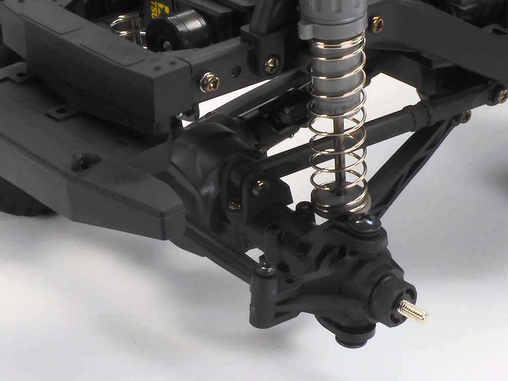 Tamiya 47490 CC-02 Toyota Land Cruiser Yellow Painted Body