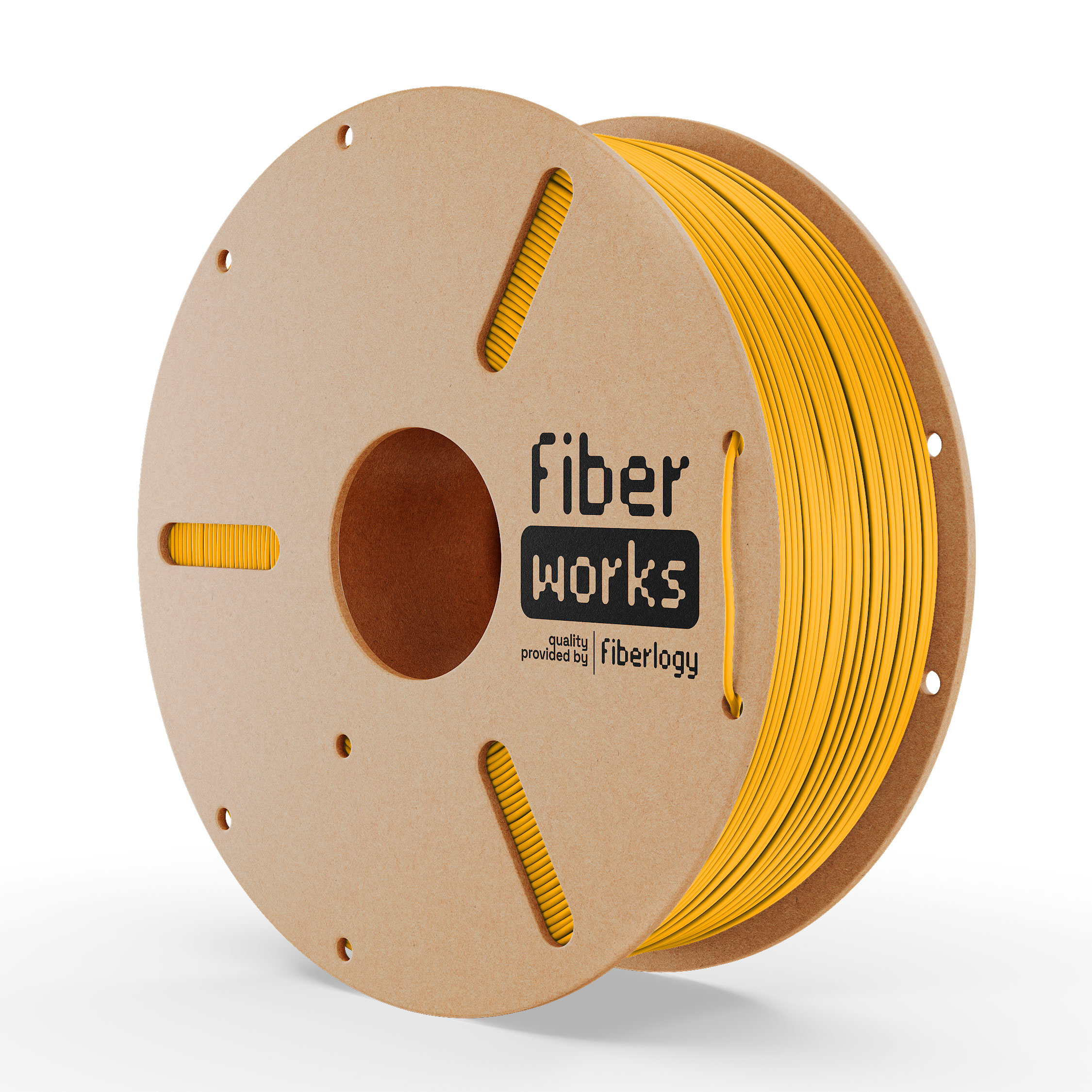 Fiberlogy FiberWORKS PLA Yellow RAL1003 1,75mm 2x1kg