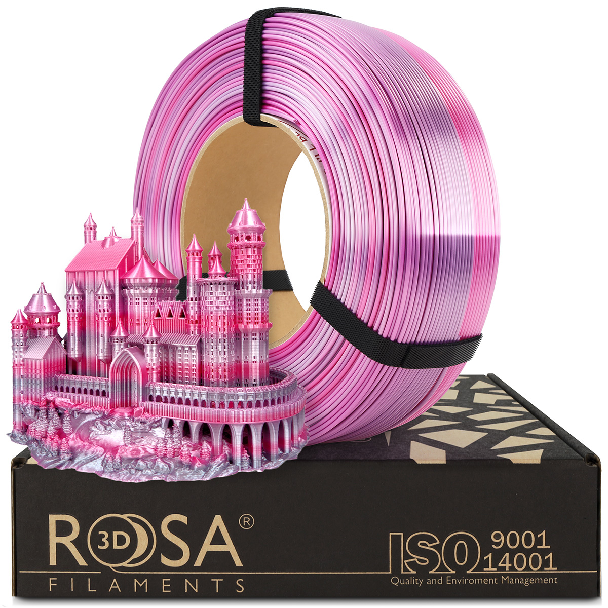 Rosa3D ReFill PLA Multicolour Silk Flower 1,75mm 1kg
