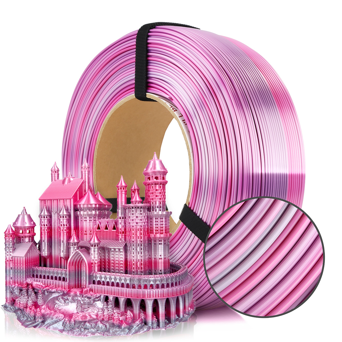 Rosa3D ReFill PLA Multicolour Silk Flower 1,75mm 1kg