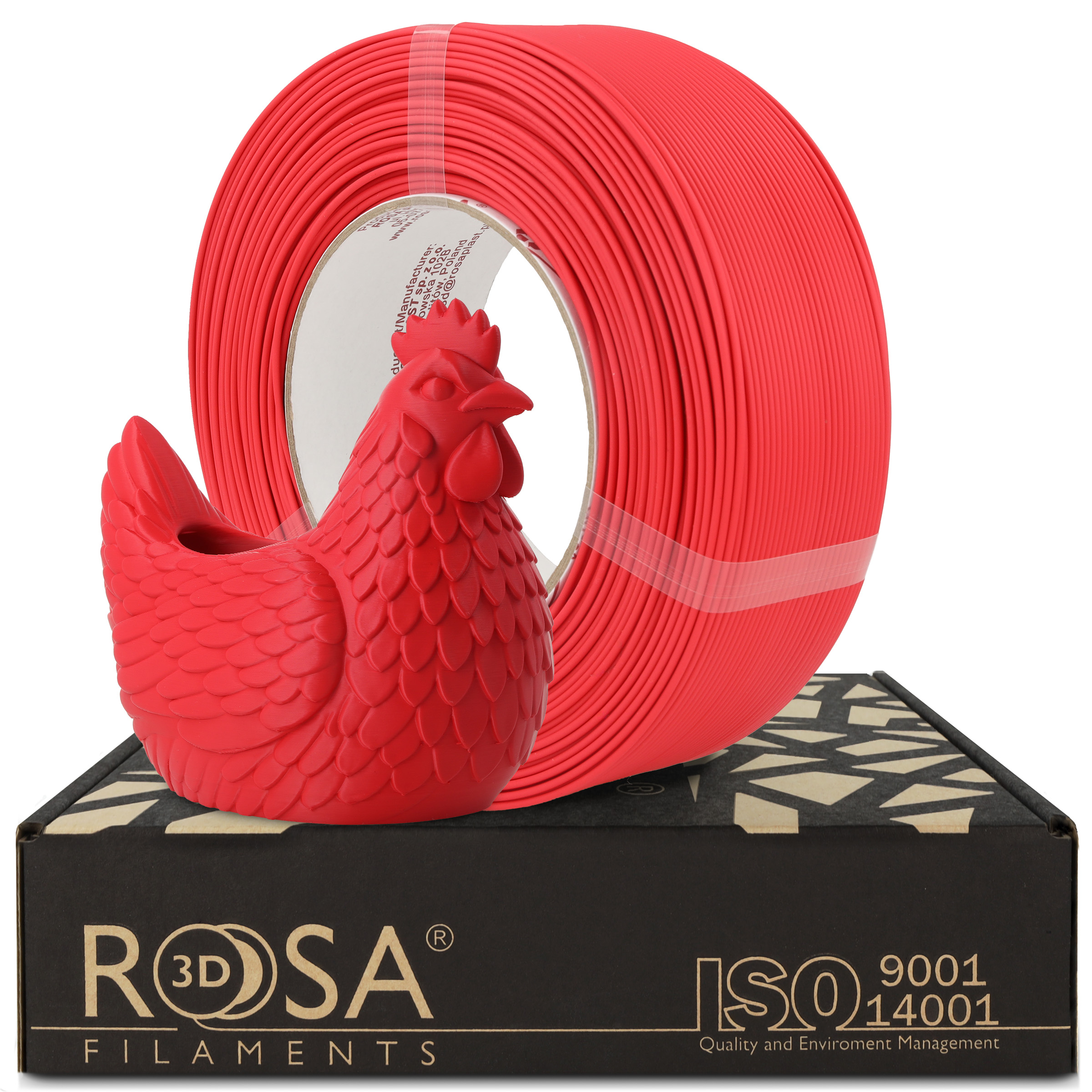 Rosa3D ReFill PLA Speed Matt Raspberry Red 1,75mm 1kg