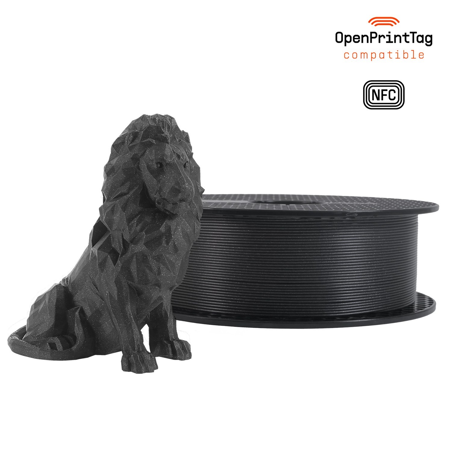 Prusament PLA Prusa Galaxy Black 1kg 1,75mm (NFC)