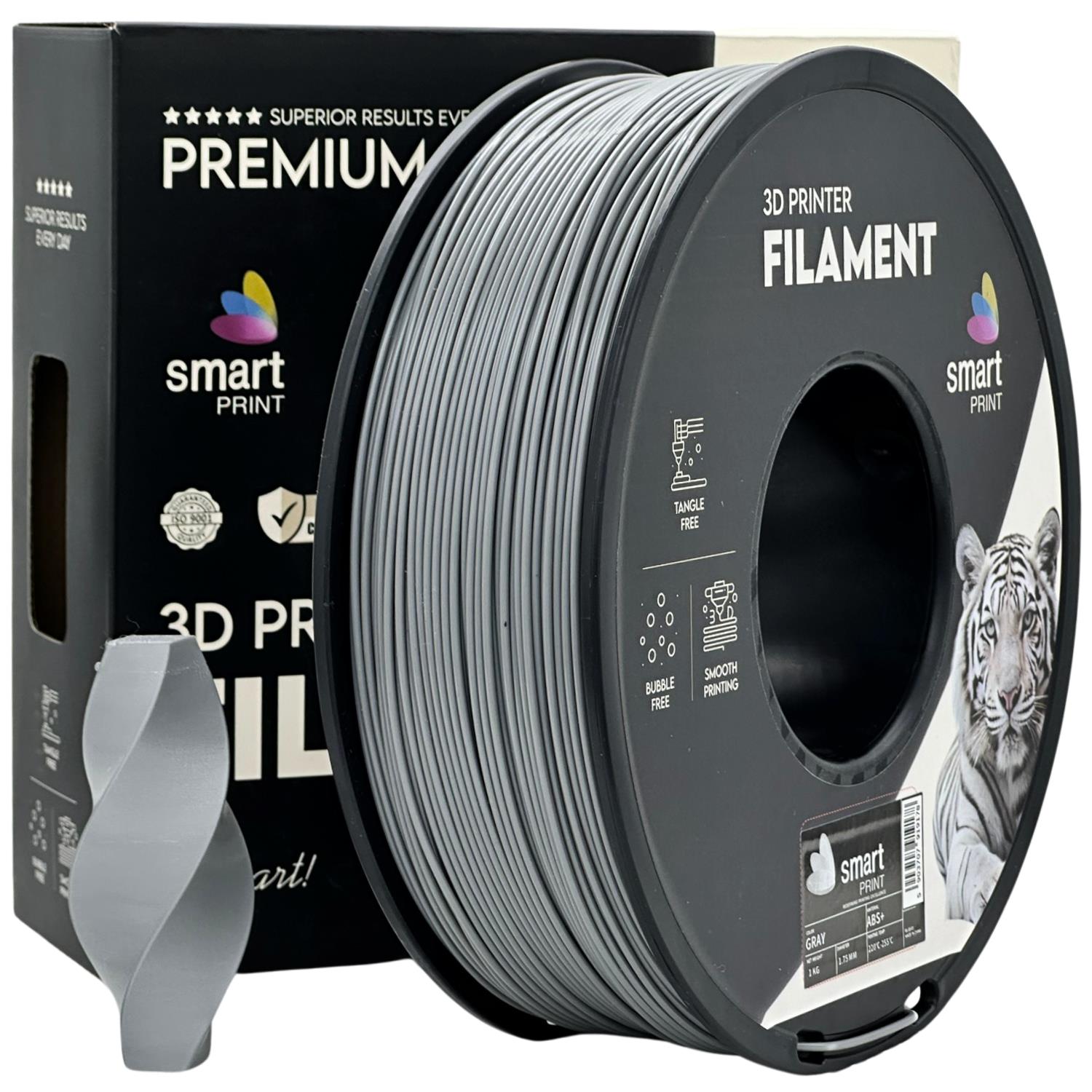 Filement Smart Print ABS+ Gray 1,75mm 1kg