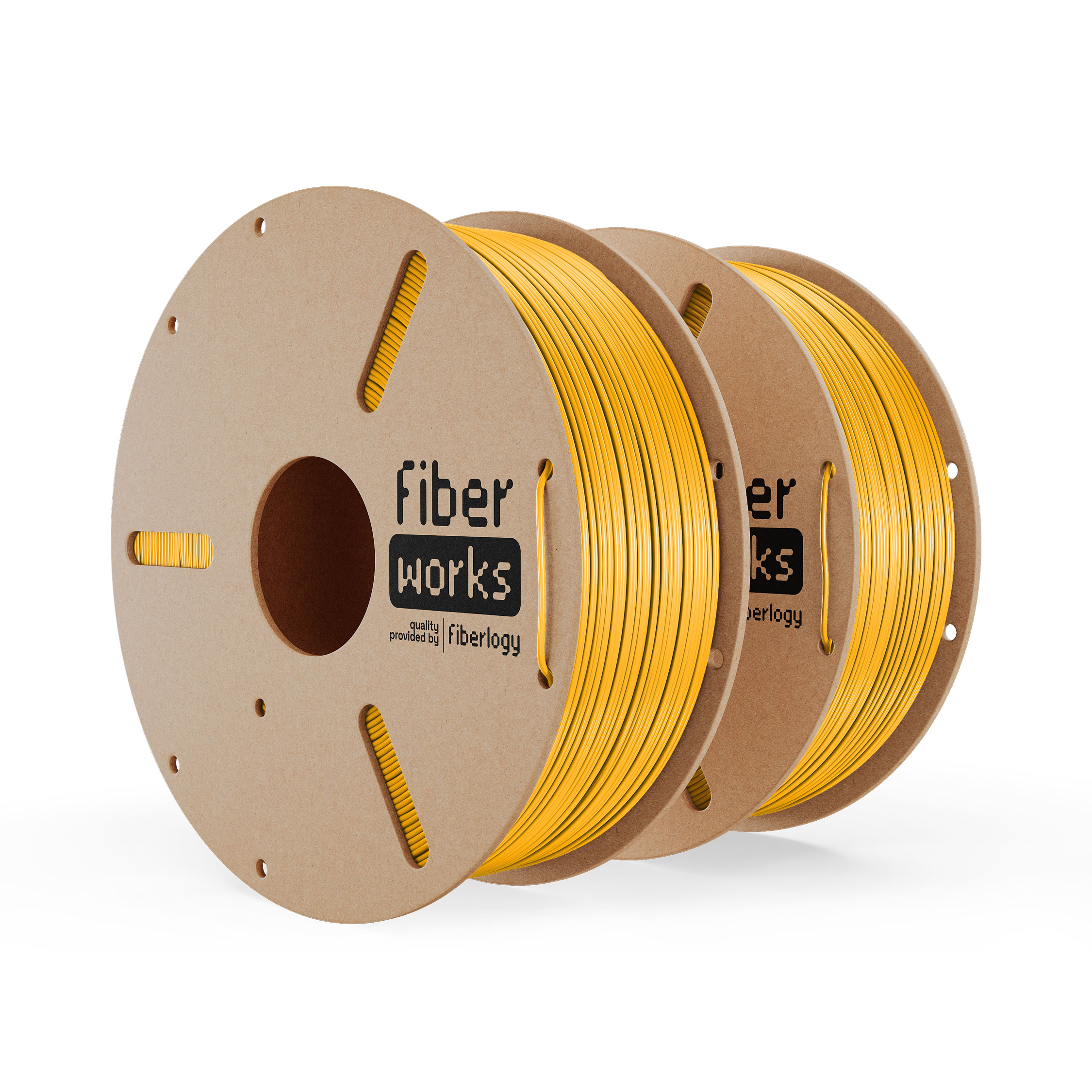 Fiberlogy FiberWORKS PETG Yellow RAL1003 1,75mm 2x1kg