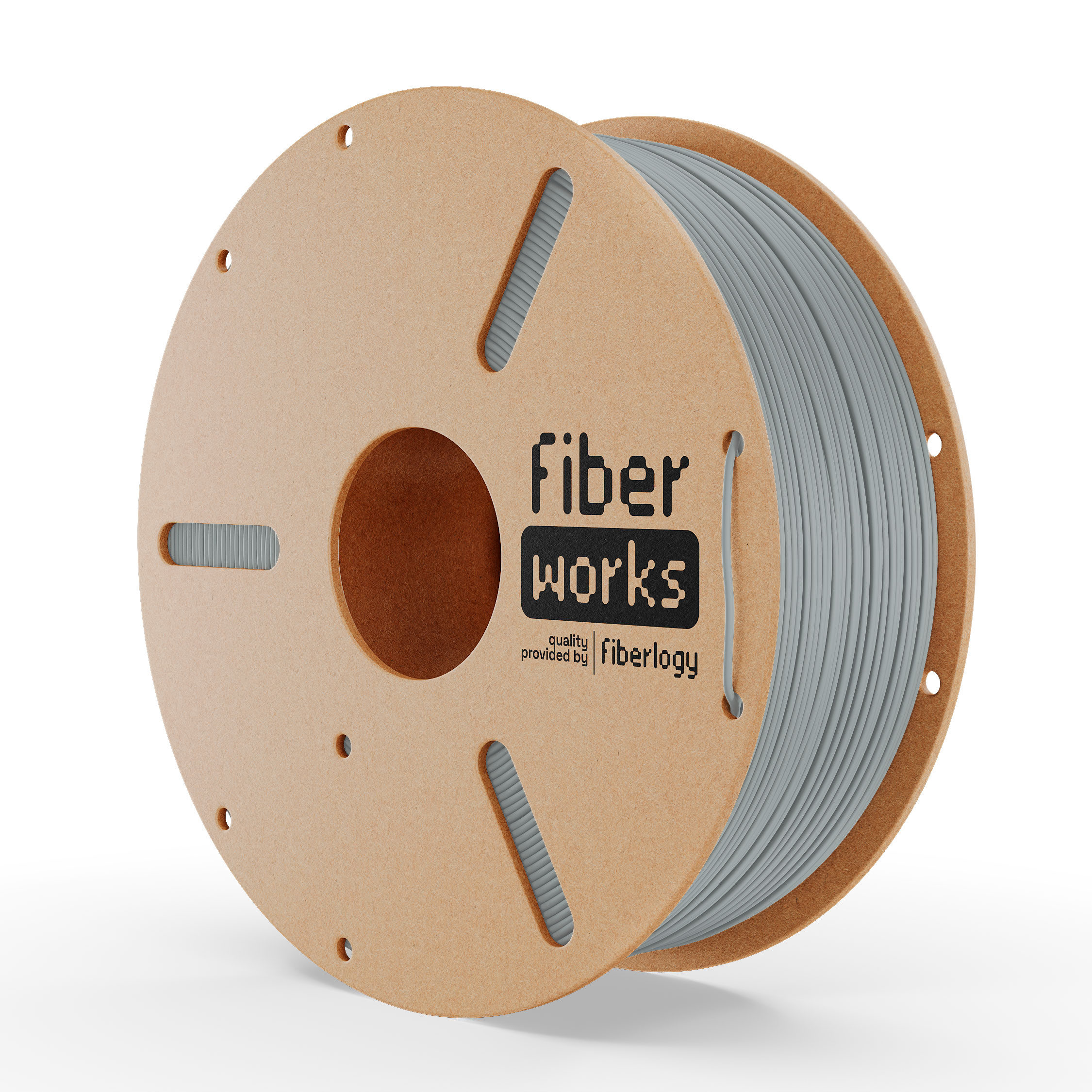 Fiberlogy FiberWORKS PLA Gray RAL7042 1,75mm 2x1kg