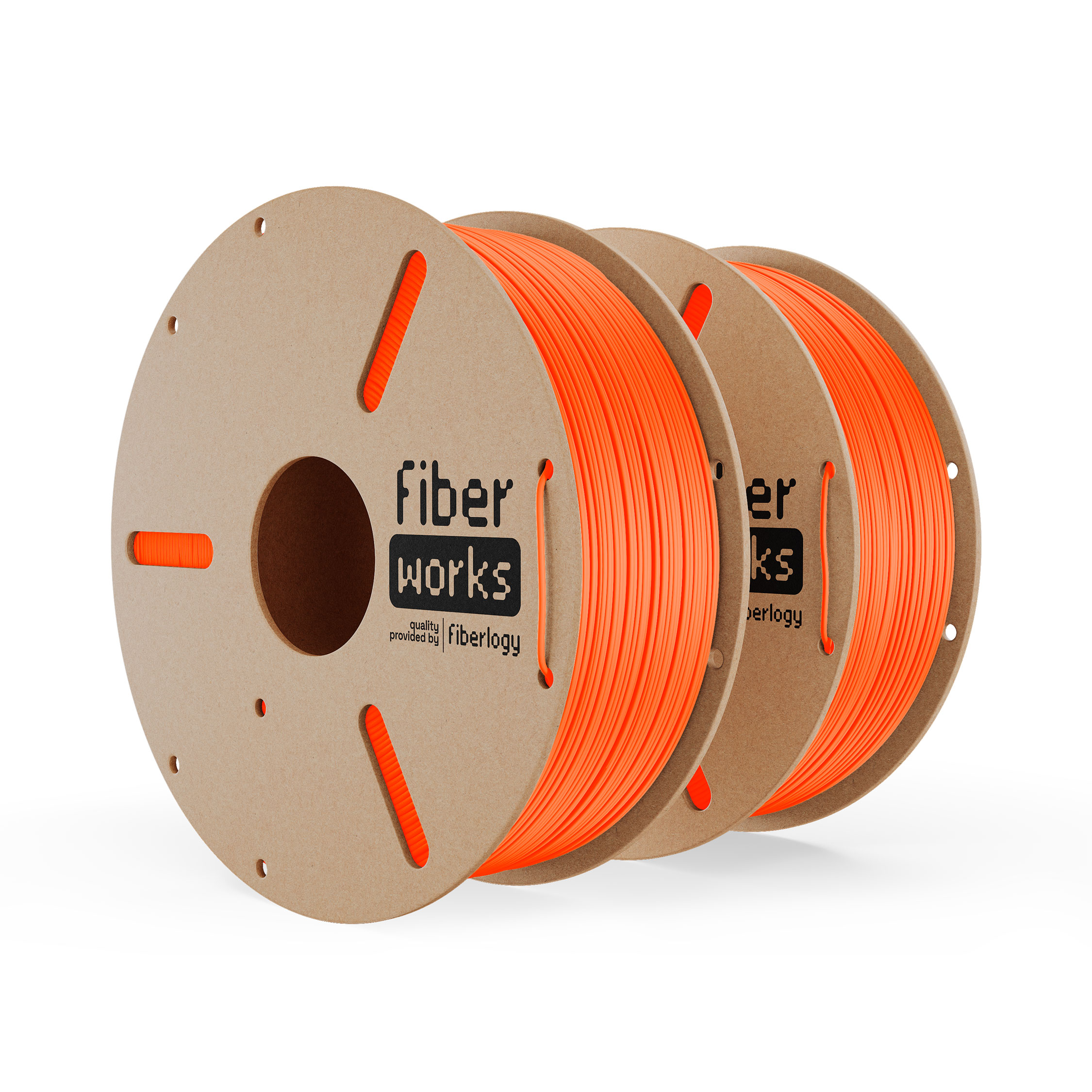 Fiberlogy FiberWORKS PLA Orange RAL2010 1,75mm 2x1kg