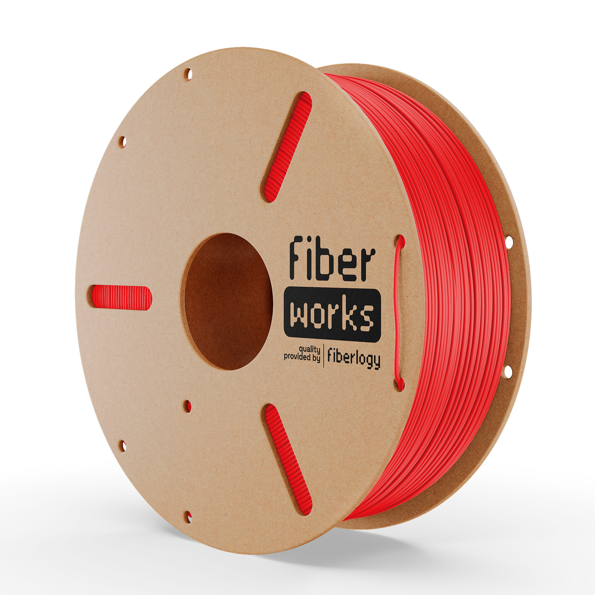 Fiberlogy FiberWORKS PLA Red RAL3020 1,75mm 2x1kg