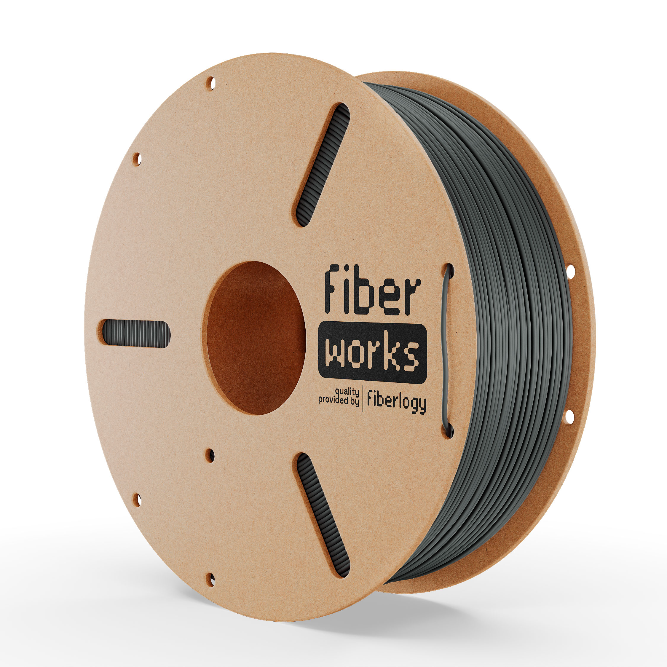 Fiberlogy FiberWORKS PLA Graphite RAL7043 1,75mm 2x1kg