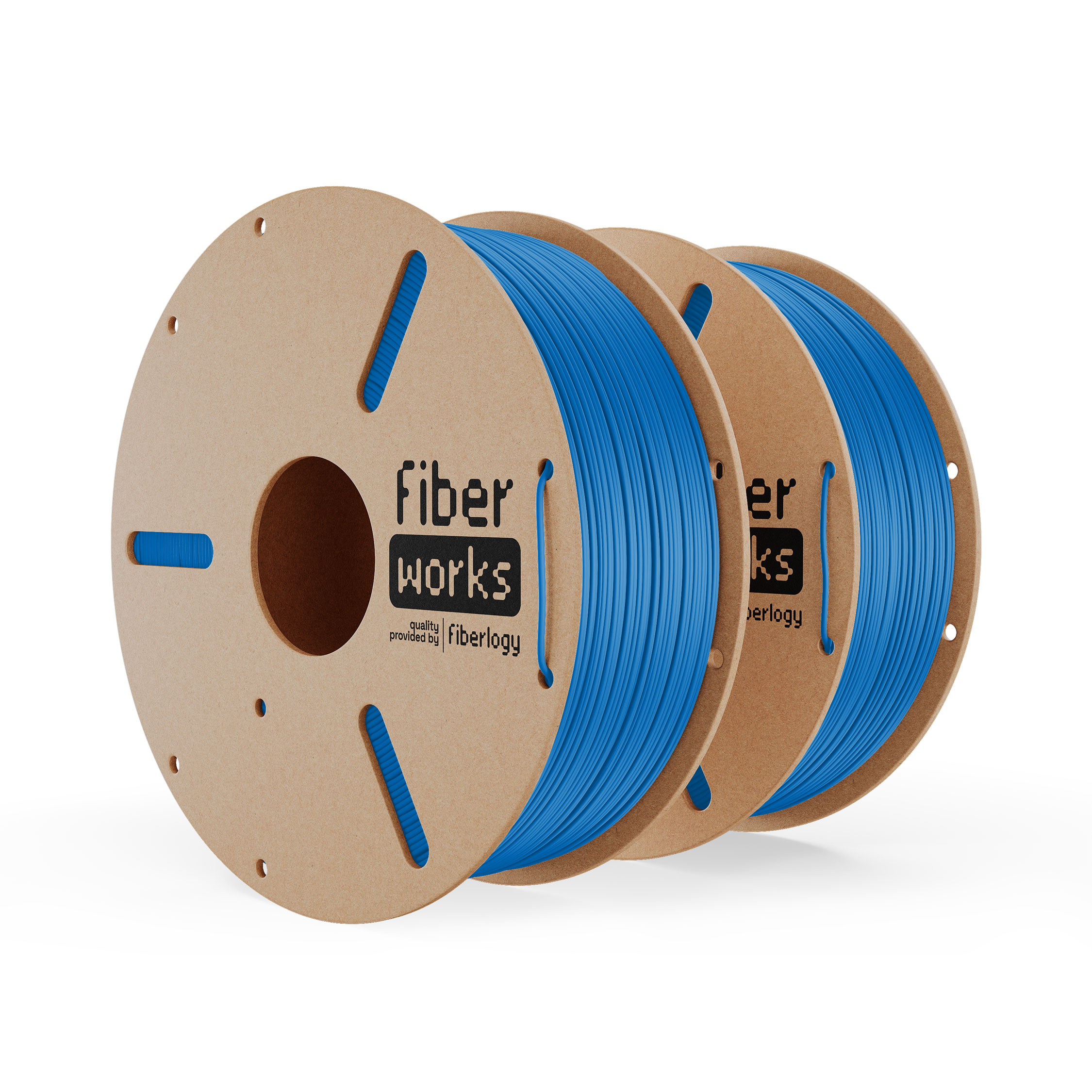 Fiberlogy FiberWORKS PLA Blue RAL5017 1,75mm 2x1kg