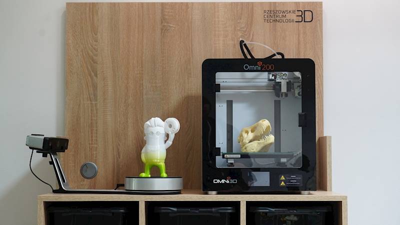 Stolik Meblowy/Szafka pod Drukarkę 3D - Laboratoria Przyszłosci