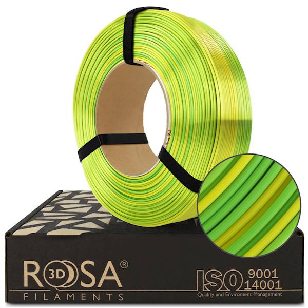Rosa3D ReFill PLA Silk Multicolour Jungle 1kg 1,75mm