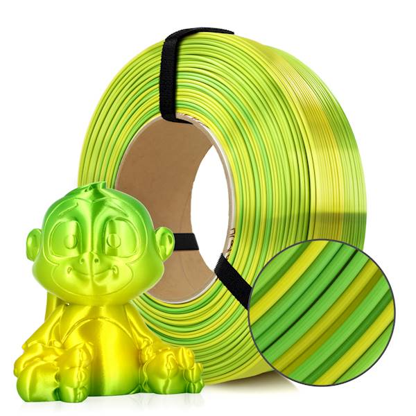 Rosa3D ReFill PLA Silk Multicolour Jungle 1kg 1,75mm