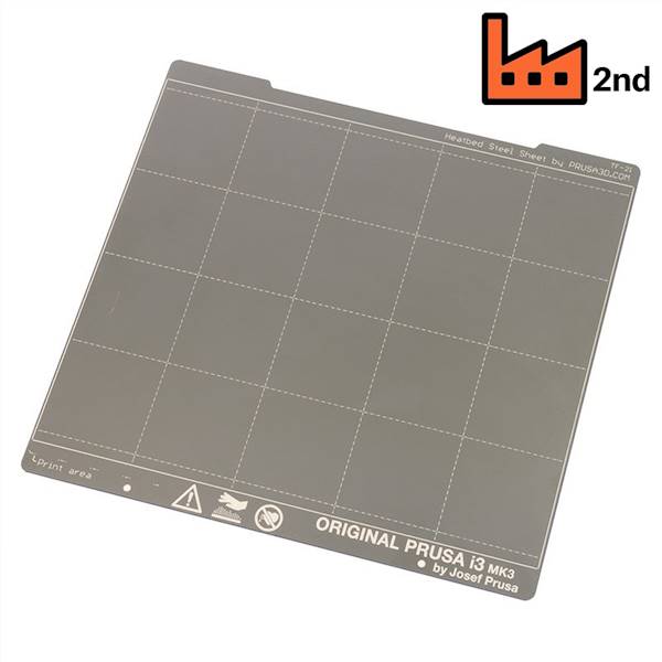 Płyta do drukarki Prusa MK3 MK4 CORE One - gładka PEI - Drugi gatunek