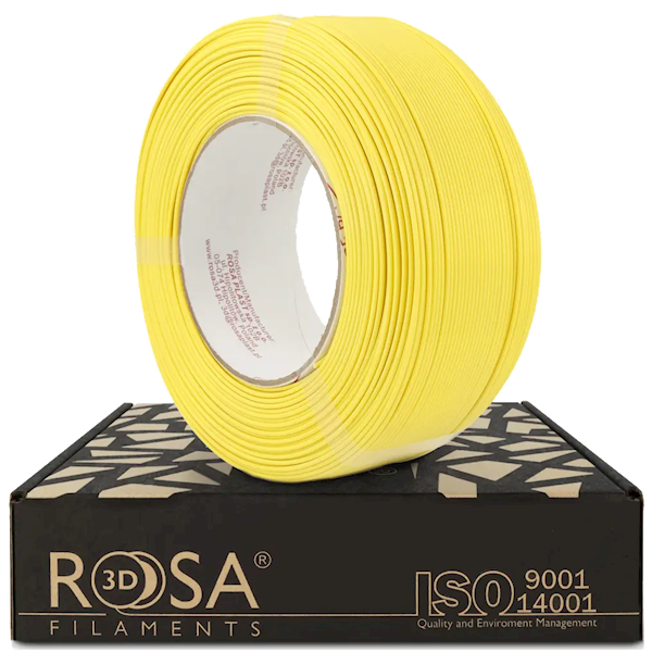 Rosa3D ReFill PLA Speed Matt Ginger Yellow 1,75mm 1kg