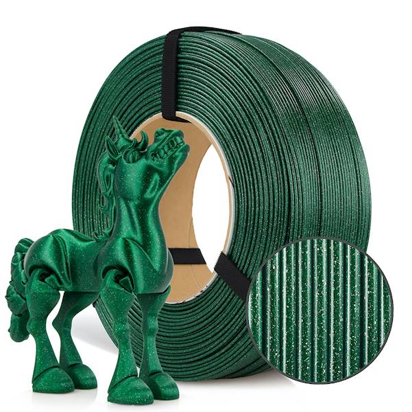 Rosa3D ReFill PLA Galaxy Emerald Green 1kg 1,75mm