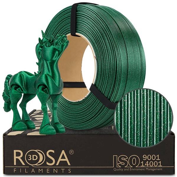 Rosa3D ReFill PLA Galaxy Emerald Green 1kg 1,75mm