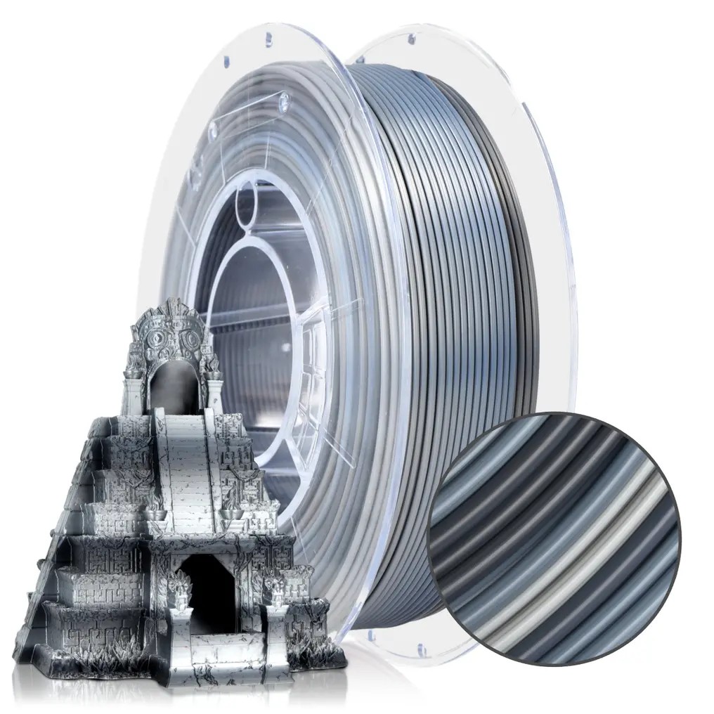 Rosa3D PLA Multicolour Silk Moon 1,75mm 350g