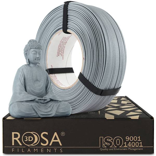 Rosa3D ReFill PLA-CF Matt Stone Cold Gray 1,75mm 1kg