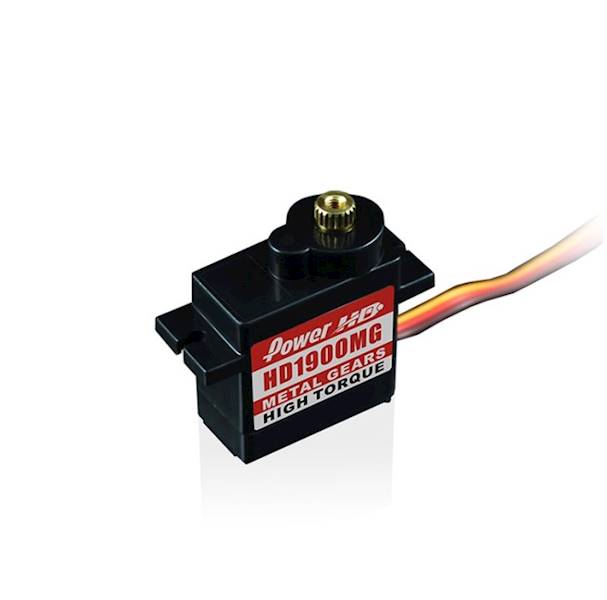 PowerHD 1900MG – serwo analogowe, 1,5 kg, 0,08 s (6,0 V)