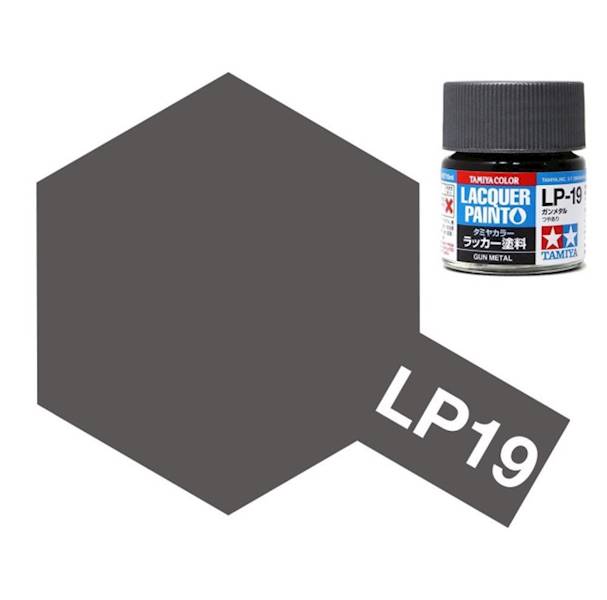 Tamiya 82119 LP-19 Gun Metal 10ml