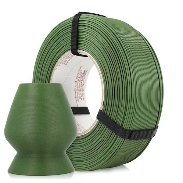 Rosa3D ReFill PLA-CF Matt Matcha Green 1,75mm 1kg