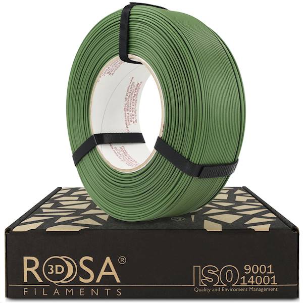 Rosa3D ReFill PLA-CF Matt Matcha Green 1,75mm 1kg