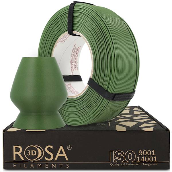 Rosa3D ReFill PLA-CF Matt Matcha Green 1,75mm 1kg