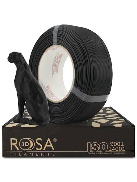 Rosa3D ReFill PLA Speed Matt Black 1kg 1,75mm
