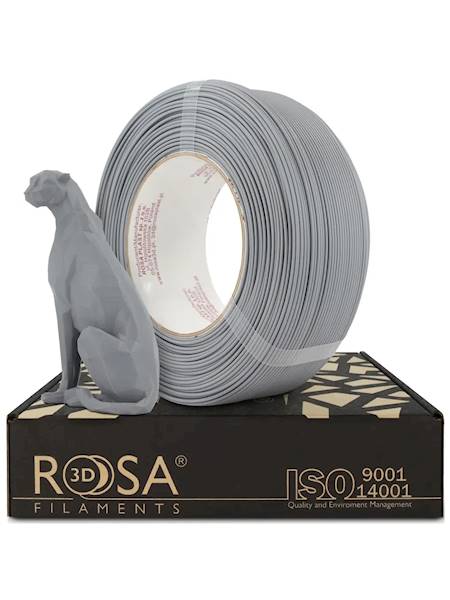 Rosa3D ReFill PLA Speed Matt Gray 1kg 1,75mm
