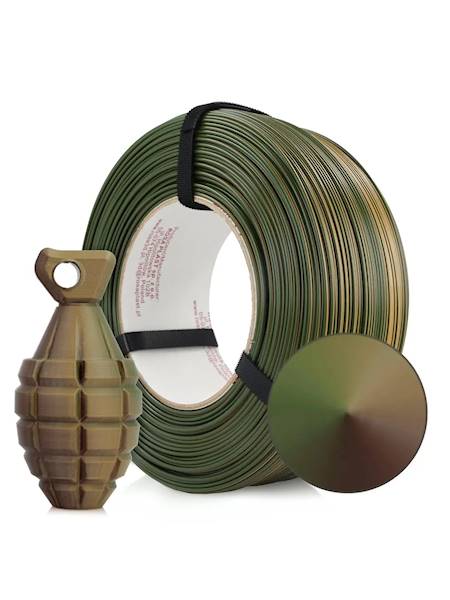 Rosa3D ReFill PET-G Magic Army (Green-Beige-Bronze) 1kg 1,75mm