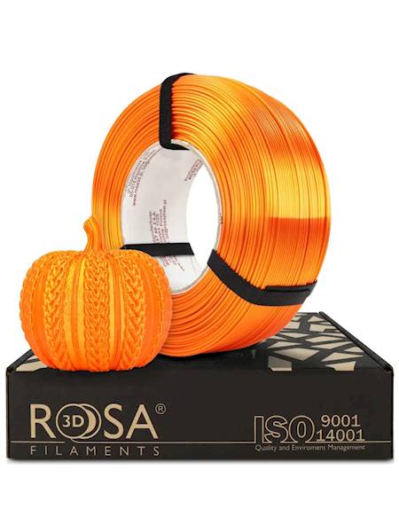 Rosa3D ReFill PLA-Silk Orange 1kg 1,75mm