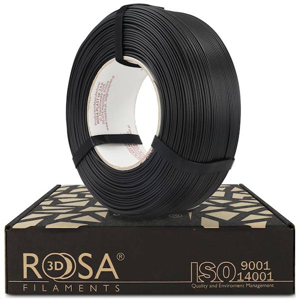 Rosa3D ReFill PLA-CF Matt Carbon Black 1kg 1,75mm