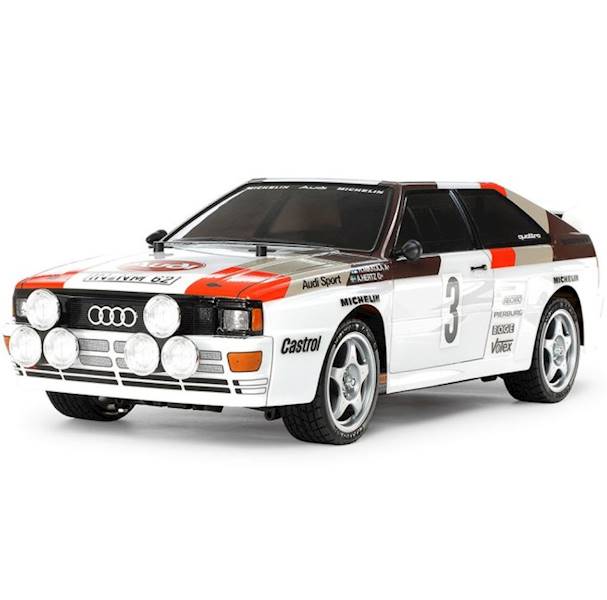 Tamiya 58667 TT-02 Audi quattro Rallye A2