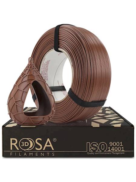 Rosa3D ReFill PET-G Standard HS Milk Chocolate Brown 1kg 1,75mm