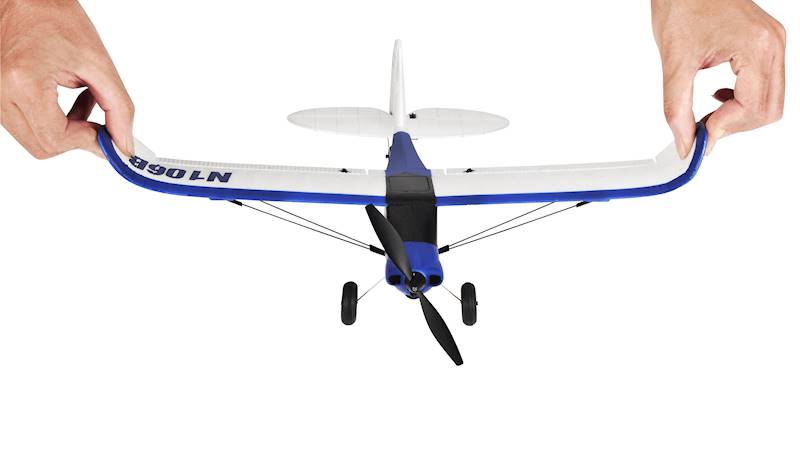 Samolot TOP RC Hobby Mini XCUB z systemem stabilizacji TOP-Gyro Idealny dla początkujących 450MM RTF