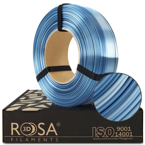 Rosa3D ReFill PLA Silk Multicolour Pacific 1kg 1,75mm