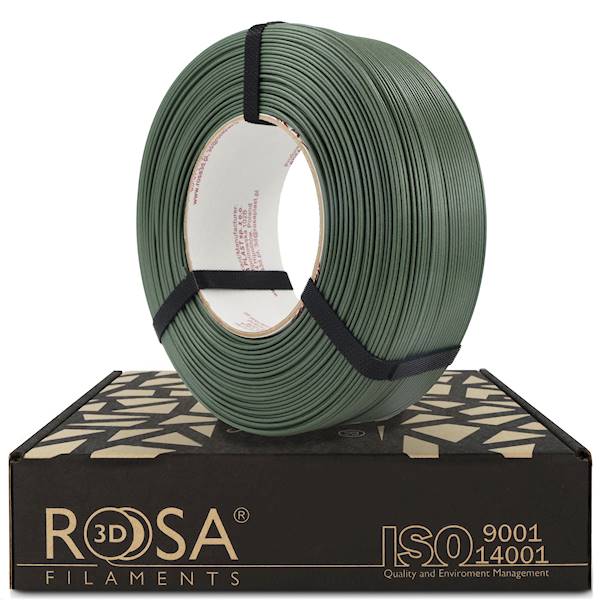 Rosa3D ReFill PET-G Structure Forest Green 1,75mm 1kg